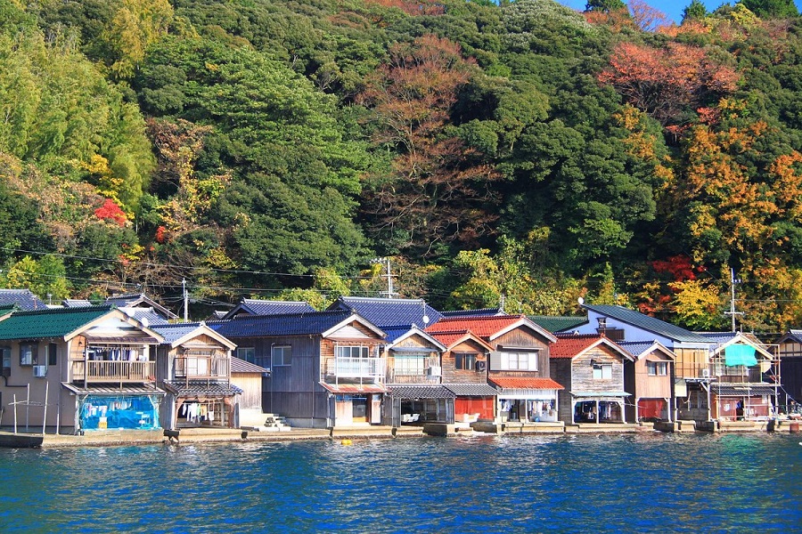 Đắm chìm trước Ine No Funaya - 'Venice của Nhật Bản'